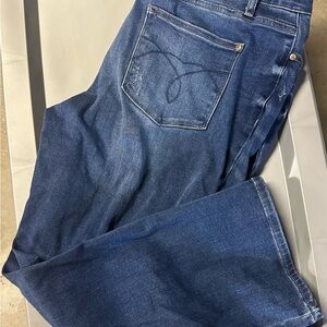 Judy Blue Women's Straight Leg Jeans - Classic Blue